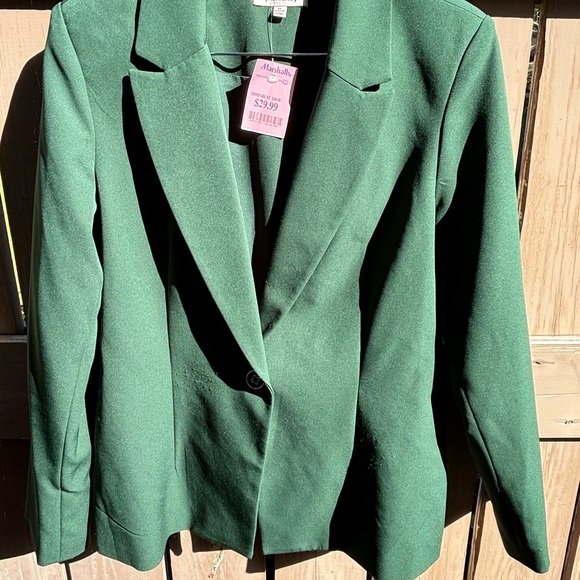 🎉NWT🎉 Gorgeous Green Blazer Sz 12 - Picture 2 of 15